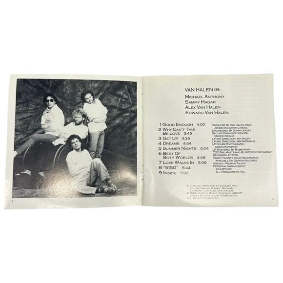Van Halen 2 CD Bundle Lot : 5150 & 1984 MCMLXXXIV - Picture 9 of 9